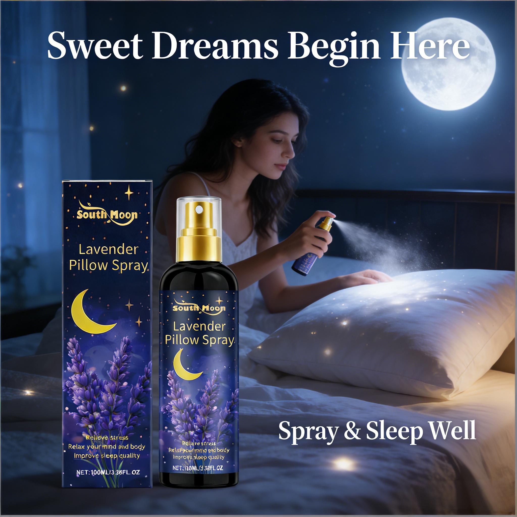 Spray para Dormir con Lavanda  - Anti Snore Contour Pillow reseña y precio