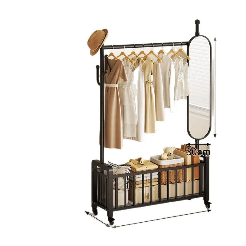 Perchero de pie con espejo de  - Storage & Organization reseña y precio
