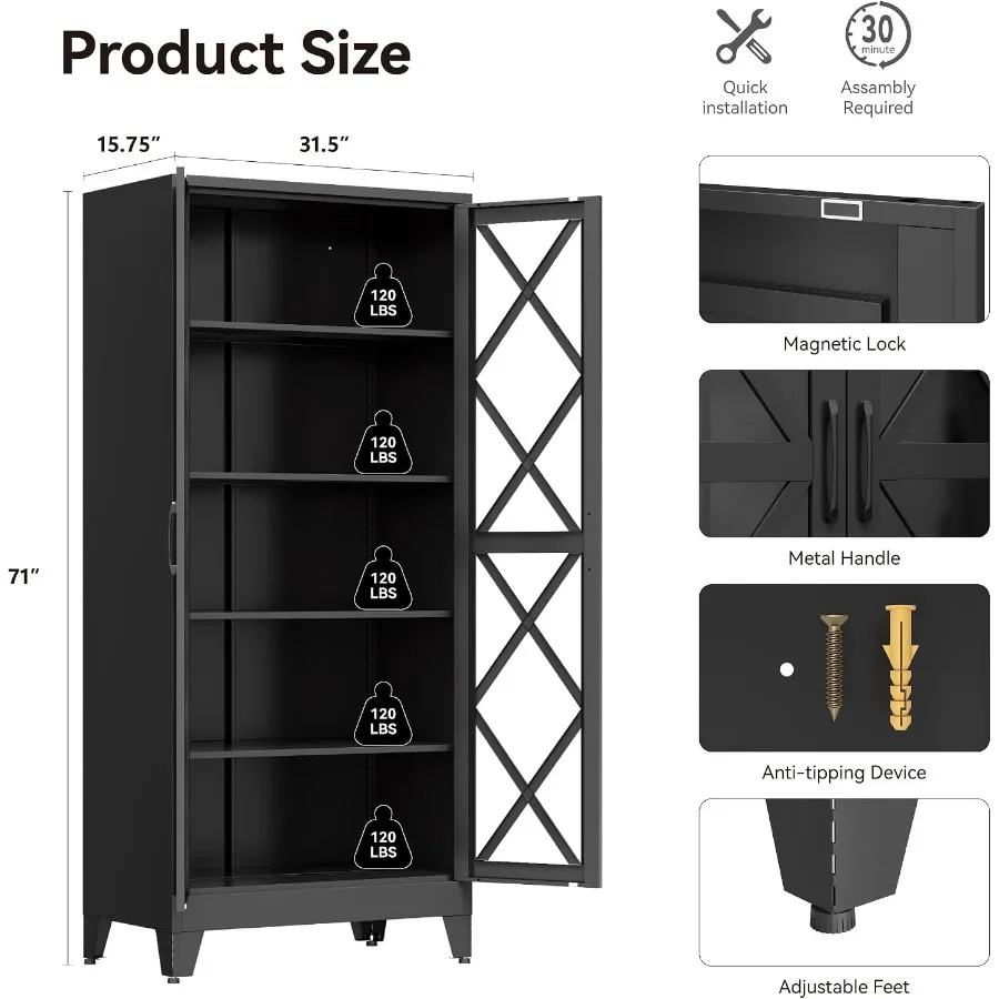 Armario metálico para almacena - Storage & Organization reseña y precio