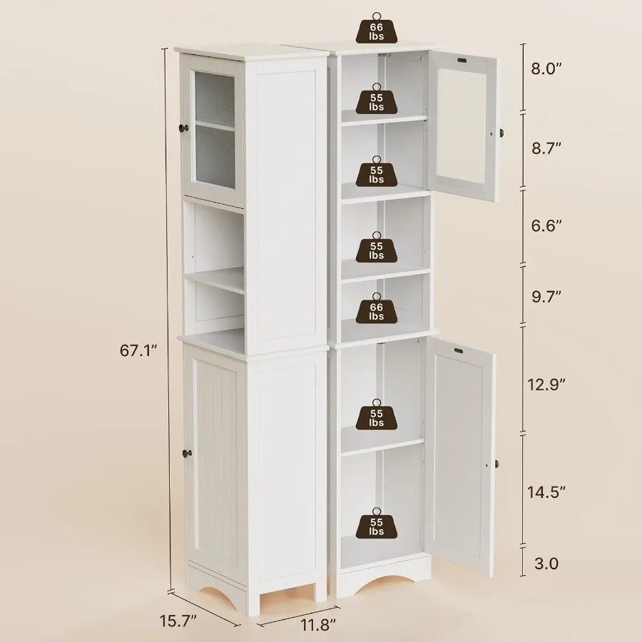 Mueble combinado para almacena - Storage & Organization reseña y precio