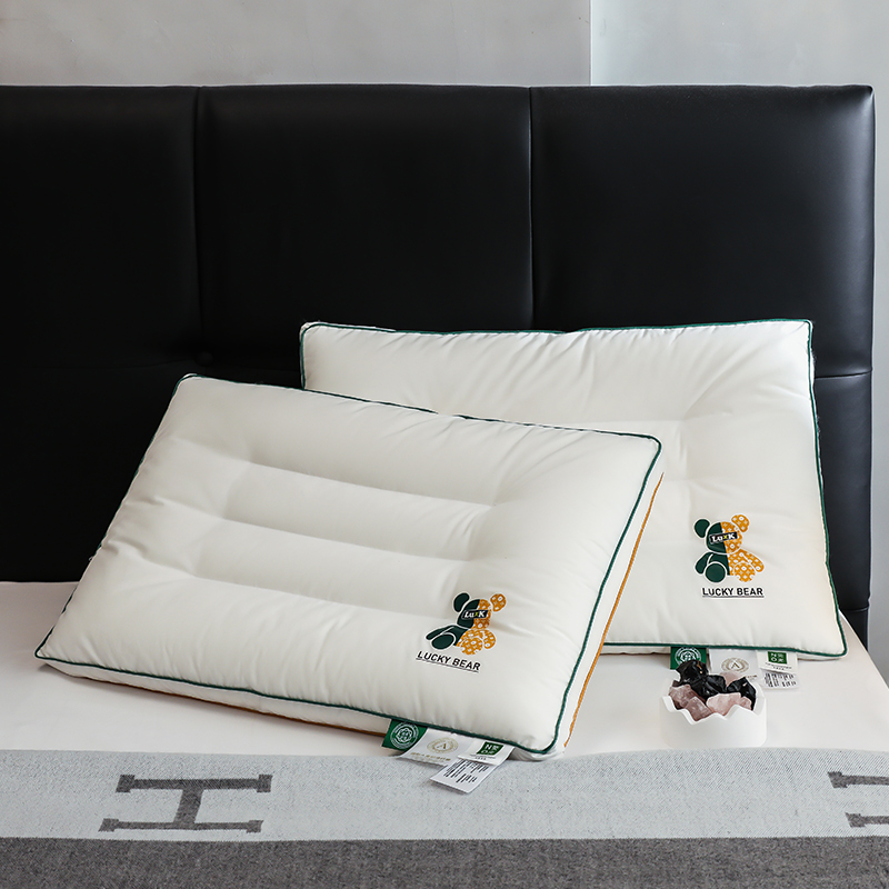 Almohada facial de algodón pur - Anti Snore Contour Pillow reseña y precio