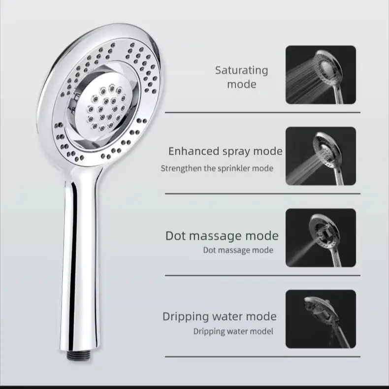 Cabezal de Ducha de Mano de Al - High Pressure Shower Head Handheld reseña y precio