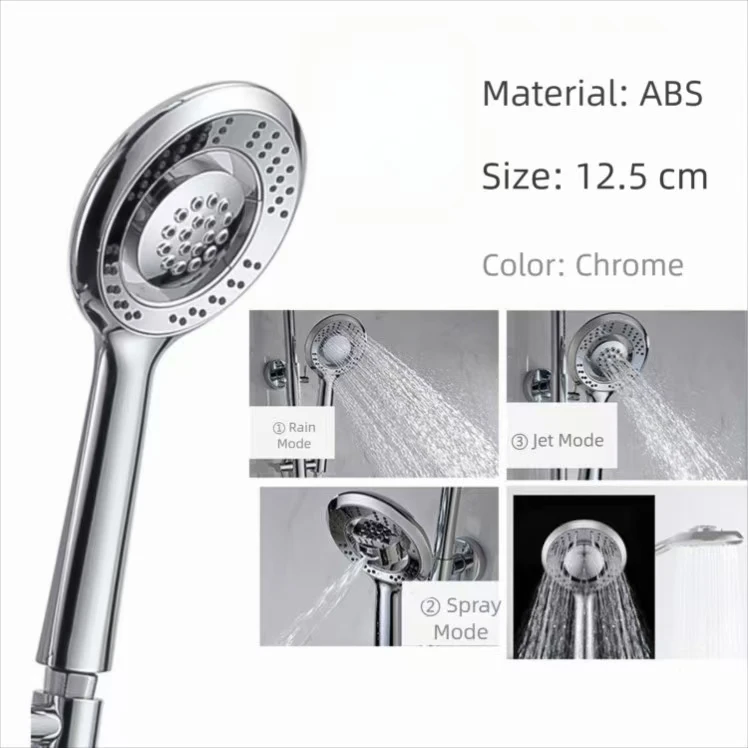 Cabezal de Ducha de Mano de Al - High Pressure Shower Head Handheld reseña y precio